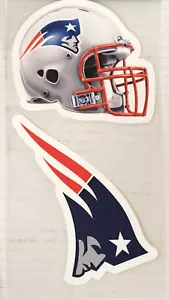 NFL New England Patriots - Decalcomanie taglio perfetto - Confezione da 2, nuove (casco e logo) - Foto 1 di 3
