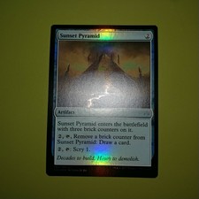 FOIL Sunset Pyramid x1 Hour of Devastation 1x Magic the Gathering MTG