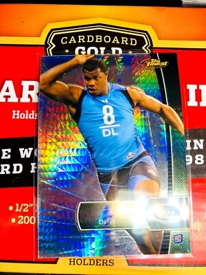 2012 Finest Refractors New York Jets Football Card #136 Quinton Coples V735 - Image 1 of 2