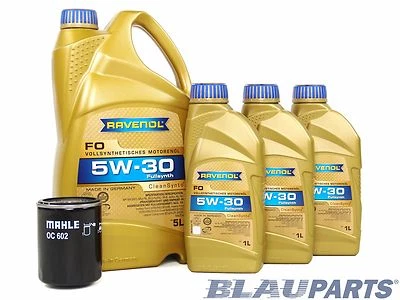 Motor Oil Change Kit - Compatible with 2004-09 Jaguar XJR - 4.2L - 5w30 Foto 1 de 2