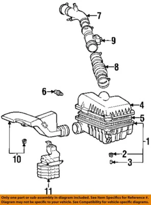 Used Fuel Injection Air Flow Meter fits: 1999 Hyundai Elantra 1.8 Grade A - Image 1 of 2