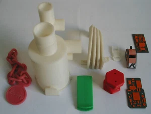 3 D Druck Print Objekt Objekt Beispiele Rapid Prototyping 9 Teile Stücke - Bild 1 von 4