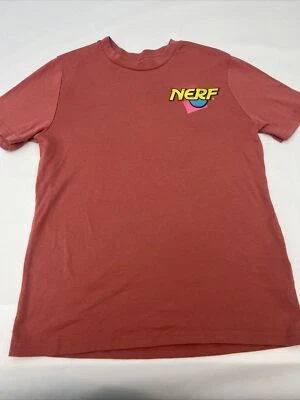 Abercrombie Boys Nerf Graphic Tee - Size 11/12 - Short Sleeve - Salem Pink Color - Image 1 of 4