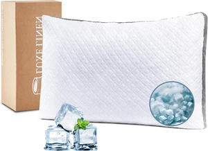 Queen Bed Pillows, Shredded Memory Foam Pillows, Adjustable Bed Pillow for Sleep - Picture 1 of 7