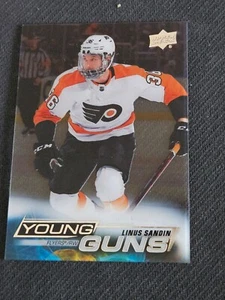 2023-24 UPPER DECK LINUS SANDIN #217 CLEAR CUT YOUNG GUNS ROOKIE RC - Picture 1 of 2