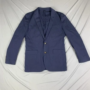 Traje Blazer J Crew Ludlow Azul Marino Somelos Sin Estructura 38R Chaqueta Solo - Imagen 1 de 14