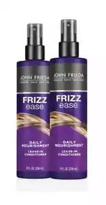 LOT 2 John Frieda Frizz Ease Daily Nourishment Leave in Conditioner Spray 8 oz - Picture 1 of 5
