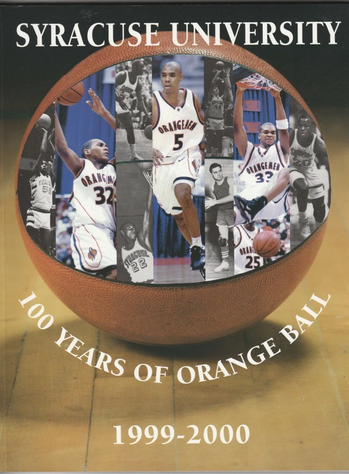 1999-00 Syracuse Orangemen NCAA Basketball Media Guide - Image 1 of 1