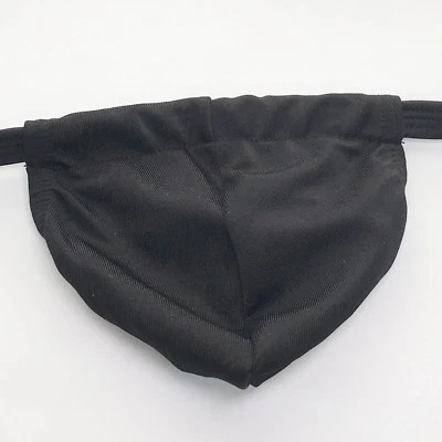 K1101 男式凸起袋弦丁字裤泳装可调节袋背选项 — 第 1/4 张图片