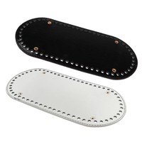 2x Pu Bag Bottom Shaper Pad Cojín Para Bolsas Hechas A Mano 2x Pu Bag Bottom Shaper Pad Cojín Para Bolsas Hechas A Mano
