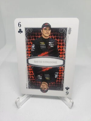 David Stremme 2009 Wheels Racing ' 6 of Clubs ' Playing Card Insert # - Image 1 of 2