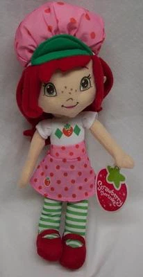 STRAWBERRY SHORTCAKE 15" Plush STUFFED ANIMAL Toy Doll NEW w/ TAG - Image 1 of 3