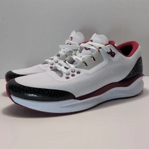 Jordan Mens 13 Oklahoma Sooners Trainer Running Shows Team Issuee White / Red - Picture 1 of 10