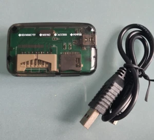 Czytnik kart All in Slimmy USB 2.0 w kolorze czarnym /czytnik kart - Zdjęcie 1 z 1