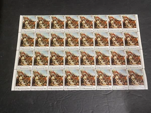 US SCOTT 1564  BUNKER HILL US BICENTENNIAL STAMPS 10 CENT  Block of 24 - Picture 1 of 3