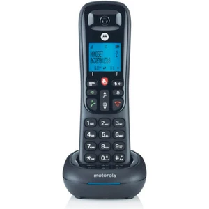 Teléfono Motorola DECT CD4001 Negro Usado - Imagen 1 de 4