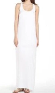 BCBG MAX AZRIA WHITE SARA KNOTTED TANK DRESS JUF6P732-100 Size Small $198 New - Picture 1 of 2