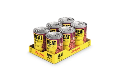 Josera Meat Lovers Pure Beef 6 x 400 g - Monoprotein - Rind pur - Hundefutter - Bild 1 von 2