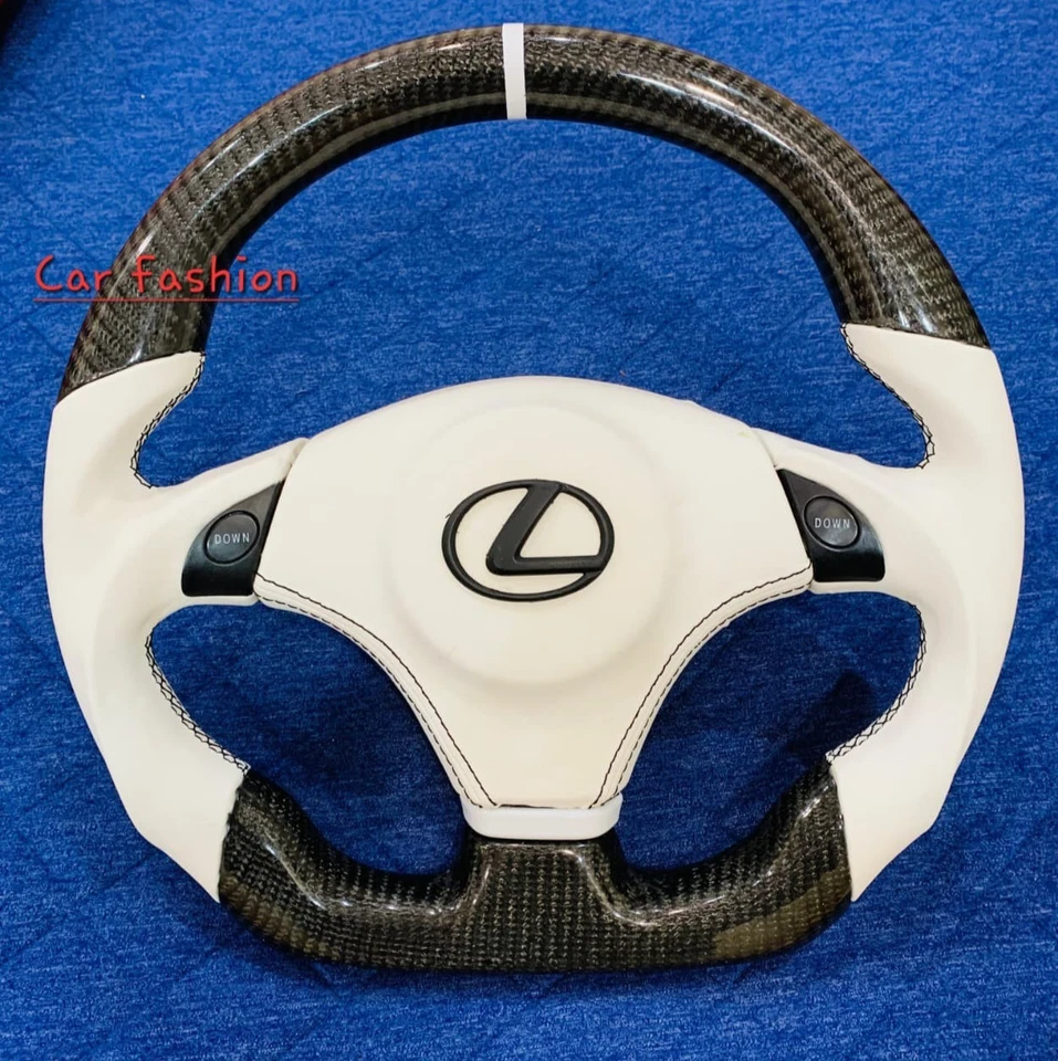 LEXUS VOLANTE REAL FIBRA CARBONO PARA LEXUS SC300,400 IS300 IS200 ':. Foto 1 de 4