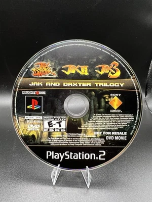 Jak and Daxter Trilogy PlayStation 2 solo disco film DVD - Immagine 1 di 4