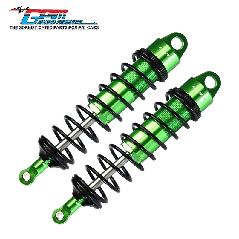 USA Gpm Alloy 6061-T6 Front Adjustable Spring Dampers 128Mm Black Traxxas Sled
