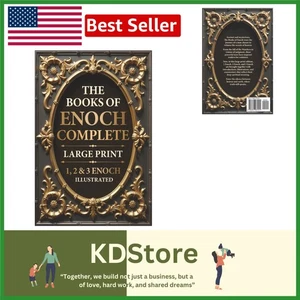 The Complete Illustrated Books of Enoch - Large Print Edition - Imagen 1 de 3