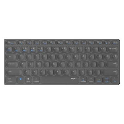 Rapoo Kabellose Multimodus-Tastatur "E9600M", Dunkelgrau, QWERTZ #1907301 - Bild 1 von 3