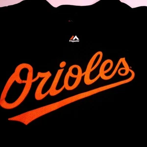 Majestic Baltimore Orioles T-Shirt Men's XXL MLB Baseball #10 Jones Embroidered - Picture 1 of 7
