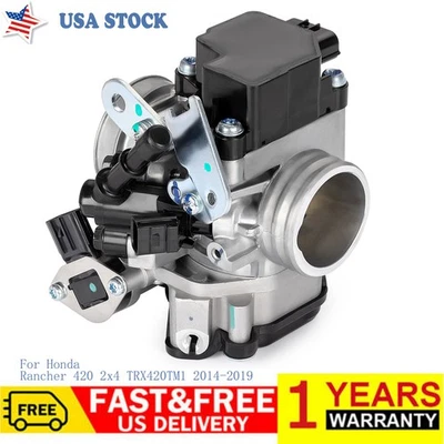 Cuerpo del acelerador ASSY para Honda Rancher 420 2x4 TRX420TM1 2014-2019 16400-HR3-A42 Foto 1 de 4