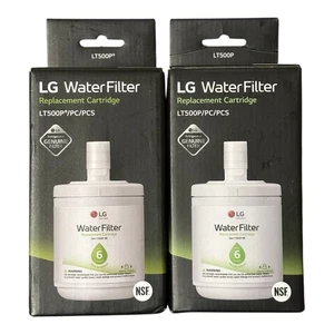 2 Stück LG LT500P Kühlschrank Wasserfilter Original Ersatz Kartuschen - Bild 1 von 6
