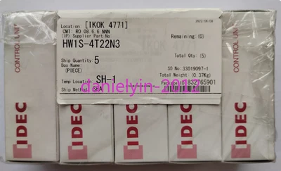1Pcs New IDEC selector switch HW1S-4T22N3 - Image 1 of 2