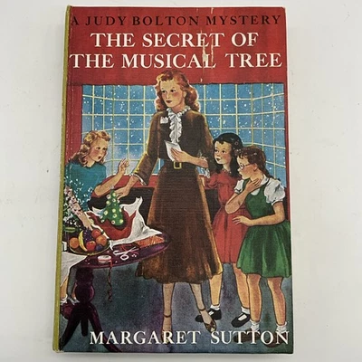 Judy Bolton Mystery #19 Secret Of The Musical Tree HC Book Margaret Sutton 1948 - Image 1 of 4