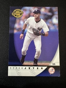 2001 Donruss Class of 2001 #5 Derek Jeter Samples Silver Yankees Card - Picture 1 of 2