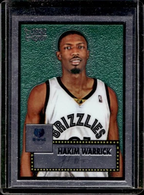 2005-06 Topps 1952 Style Hakim Warrick RC Chrome Rookie #252/499 Grizzlies - Image 1 of 2