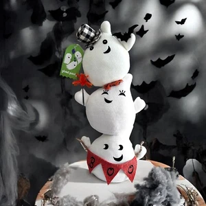 Stacked 3 Tier Ghost Totem GHOST PARTY Plush Figure Weighted  Embroidered NEW - Picture 1 of 8