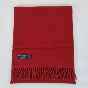 Original Burberry 100% Kaschmir Schal Gr. 60 cm Made in England - Bild 1 von 6