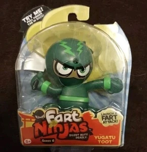 Fart Ninjas Serie 6 YUGATU TOOT Movimento attivato Silenzioso culo mortale NUOVO - Foto 1 di 3