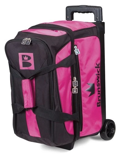 Brunswick Blitz Double Roller Pink Bowling Bag
