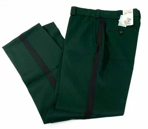 FLYING CROSS 3706 WOMENS SIZE 4X31 POLYESTER SPRUCE GREEN WITH BLACK STRIPE - Picture 1 of 3