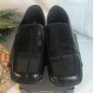 Stacy Adams 41249B-01 Black Dress Loafers Boys Shoes Size 6 M - Picture 1 of 9