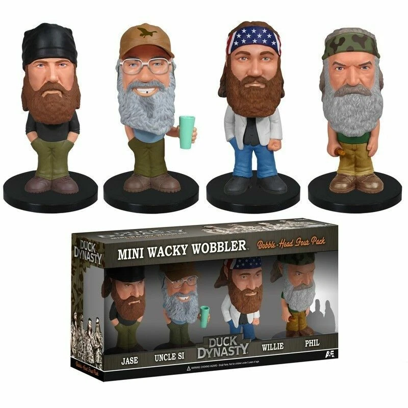 Funko DUCK DYNASTY SET of 4 JASE UNCLE SI WILLIE PHIL