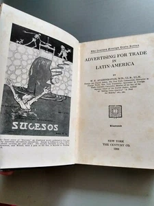 William Edmund Aughinbaug - Advertising for trade in Latin America - NYC 1922 - Imagen 1 de 10
