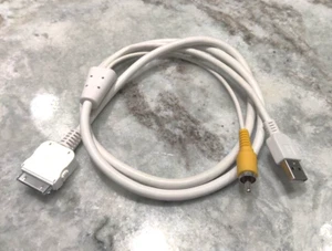 ⭐️⭐️⭐️⭐️⭐️ Apple iPod 30 Pin Connector to USB & Video Out - Picture 1 of 1