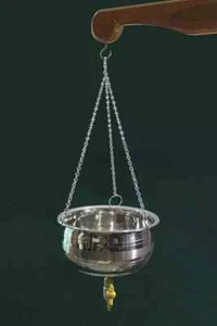 Shirodhara Pot - 1.3 Liter With CHAIN, VALVE AND NOZZLE - Picture 1 of 3
