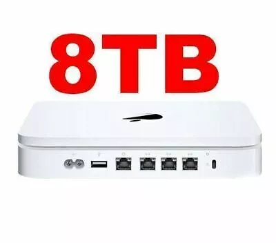 Apple Time Capsule 8TB Kabellos Airport Wi-Fi Extender Maschine Externe 8TB HDD - Bild 1 von 2