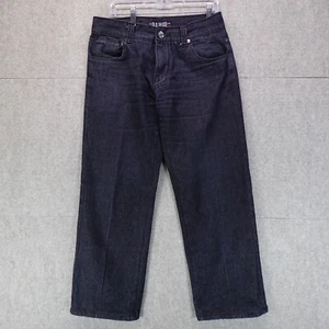 Old Skool Jeans Men's 36x32 (34x29 Measured) Black Baggy Relaxed Fit Denim - Picture 1 of 18