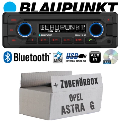 Blaupunkt Radio für Opel Astra G Autoradio Bluetooth CD MP3 USB EInbauzubehör - Bild 1 von 4