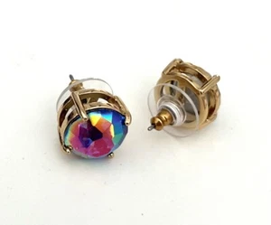 KATE SPADE NEW YORK Litmus Blue Stone Stud Earrings. - Picture 1 of 4