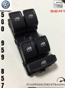 Power Window switch drivers for seat leon 2012-2020 vw golf mk7 5G0 959 857B - Picture 1 of 5