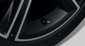 4 piezas TAPA DE VÁSTAGO DE VÁLVULA DE RUEDA GENUINA Honda Accord 2024 Blanco H emblema logotipo - Imagen 1 de 8